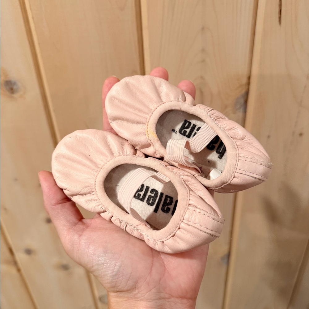 Pink Baby Ballet Shoes